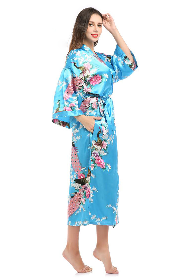 Vintage Fashion In Tokyo - Japoński kostium kąpielowy kwiatowy paw suknia