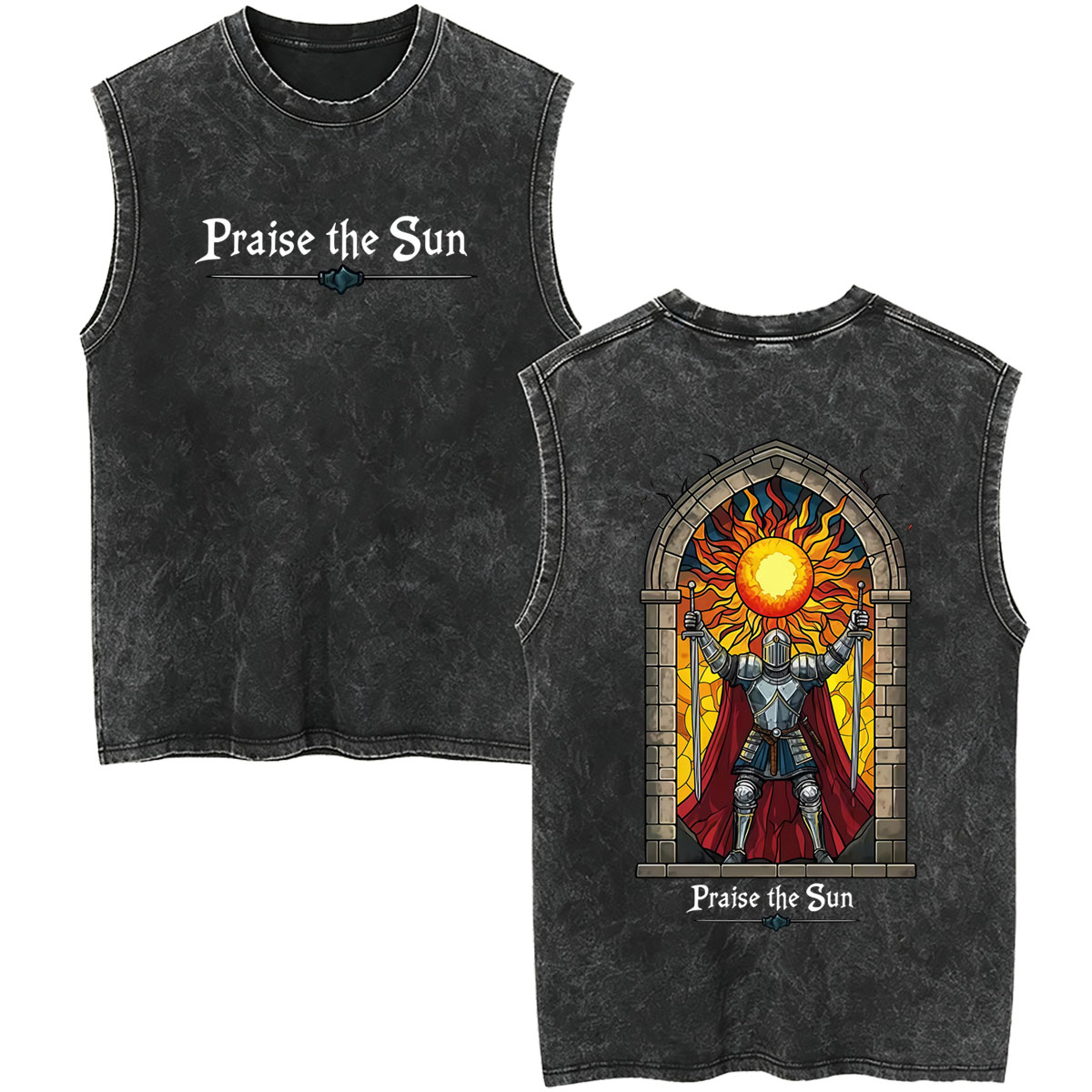 Vintage Fashion Game - Gra Dark Souls Praise The Sun