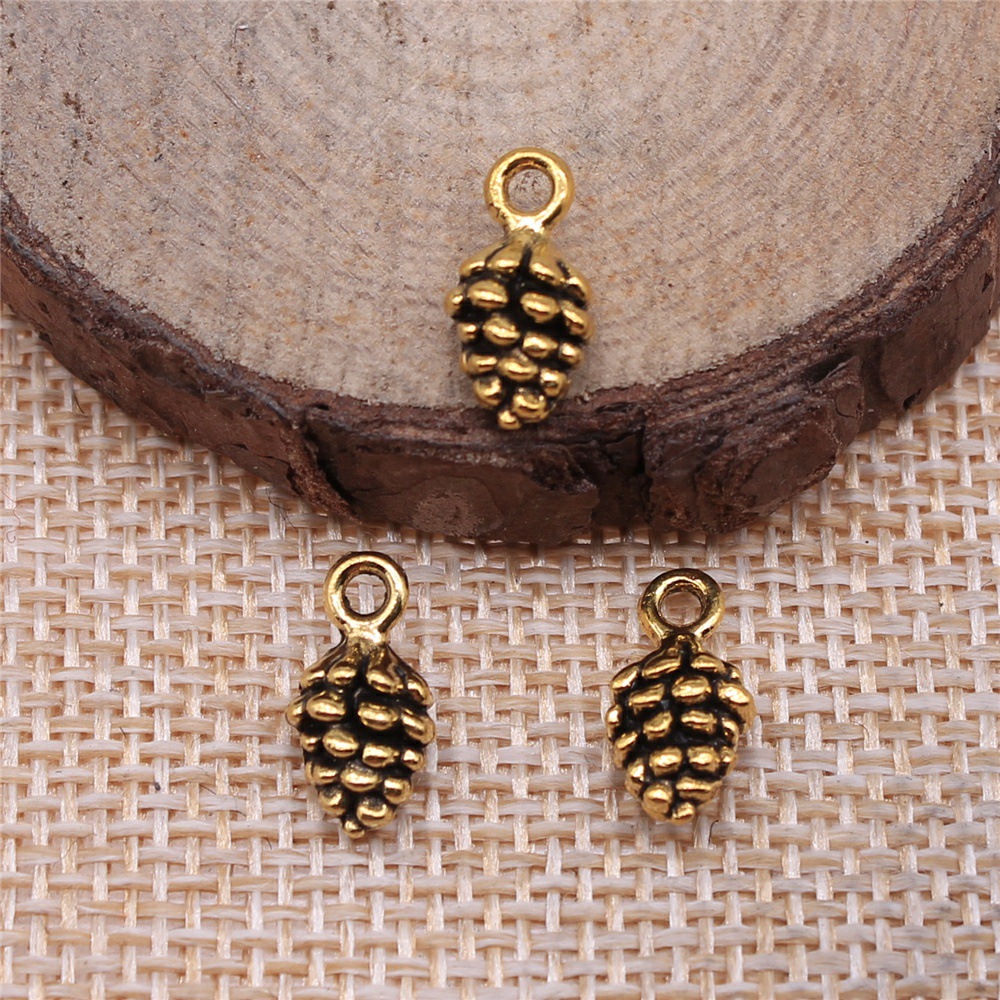 Vintage Fashion Tumblr - 40 szt. 12x7x7mm (0,47x0,28x0,28 cala) 5