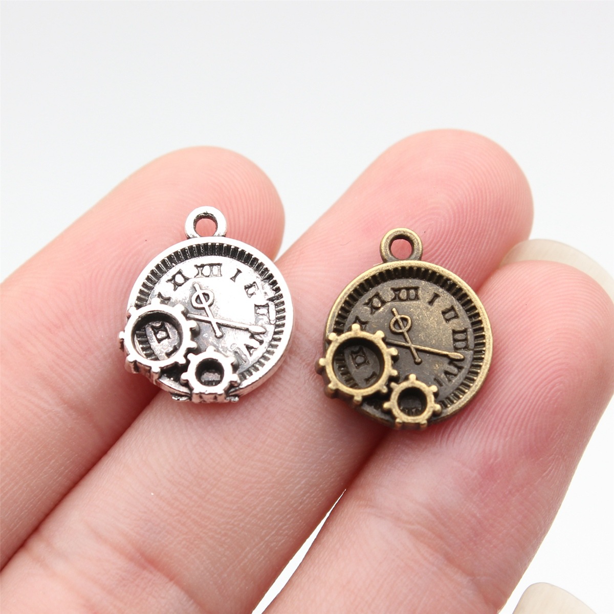 Vintage Fashion Tumblr - WYSIWYG 10 szt. 16x14mm 2 Kolory