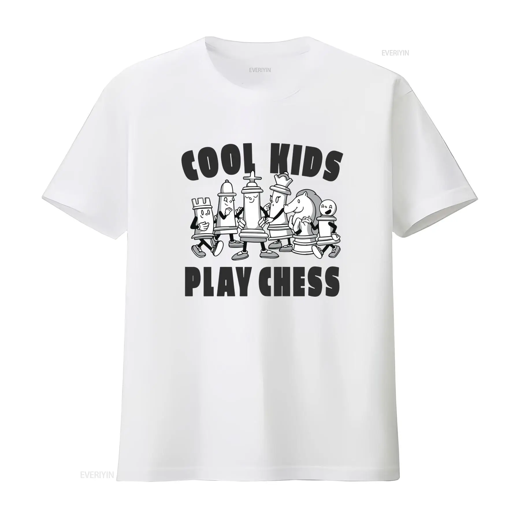 Vintage Fashion Game - Koszulka Cool Kids Play Chess 100%