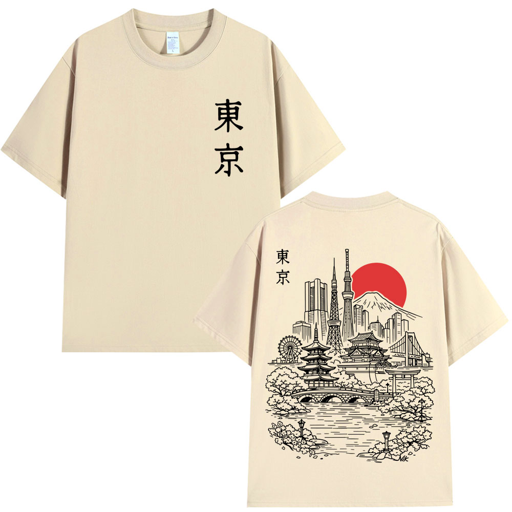 Japońska koszulka z grafiką w  – Vintage Fashion In Tokyo recenzja i cena