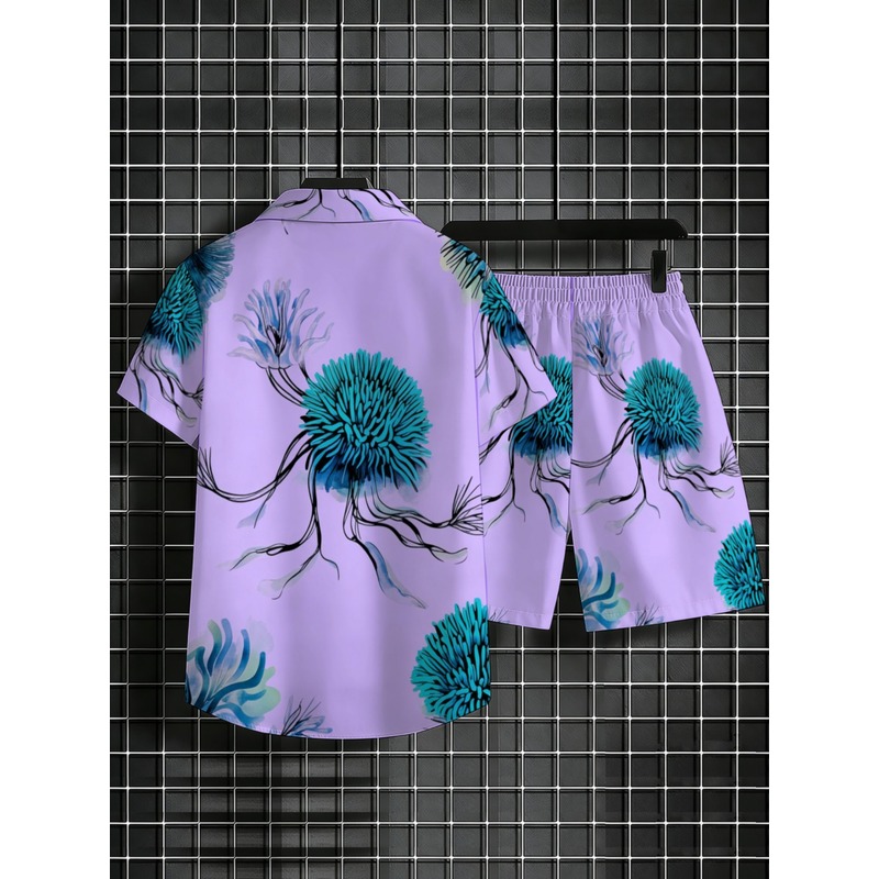 Męski zestaw: koszula hawajska – Printed Floral Shirt recenzja i cena