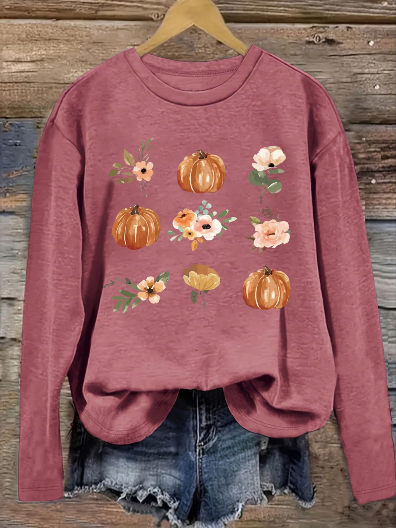 Damska codzienna koszulka z dł – Printed Floral Shirt recenzja i cena