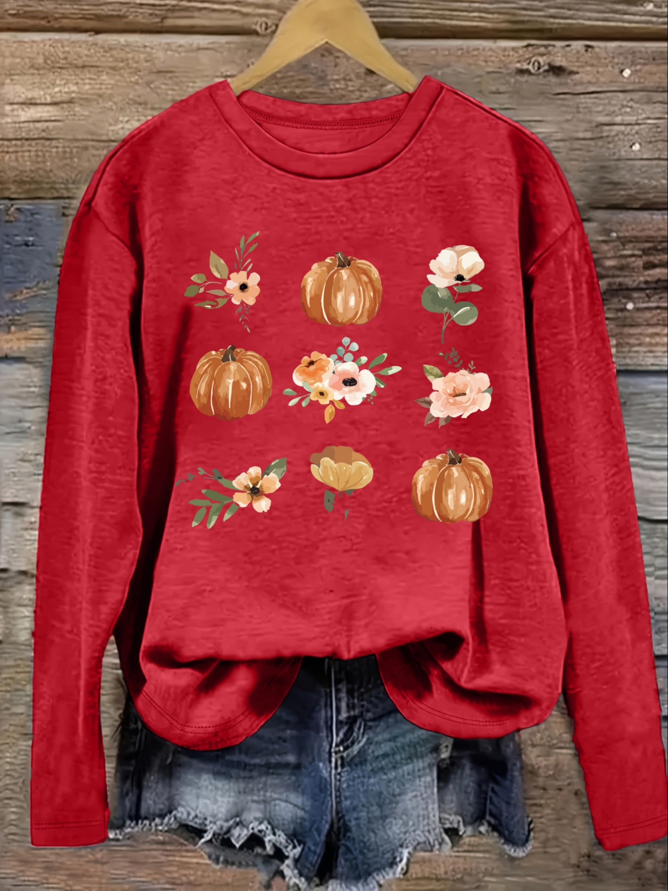 Damska codzienna koszulka z dł – Printed Floral Shirt recenzja i cena
