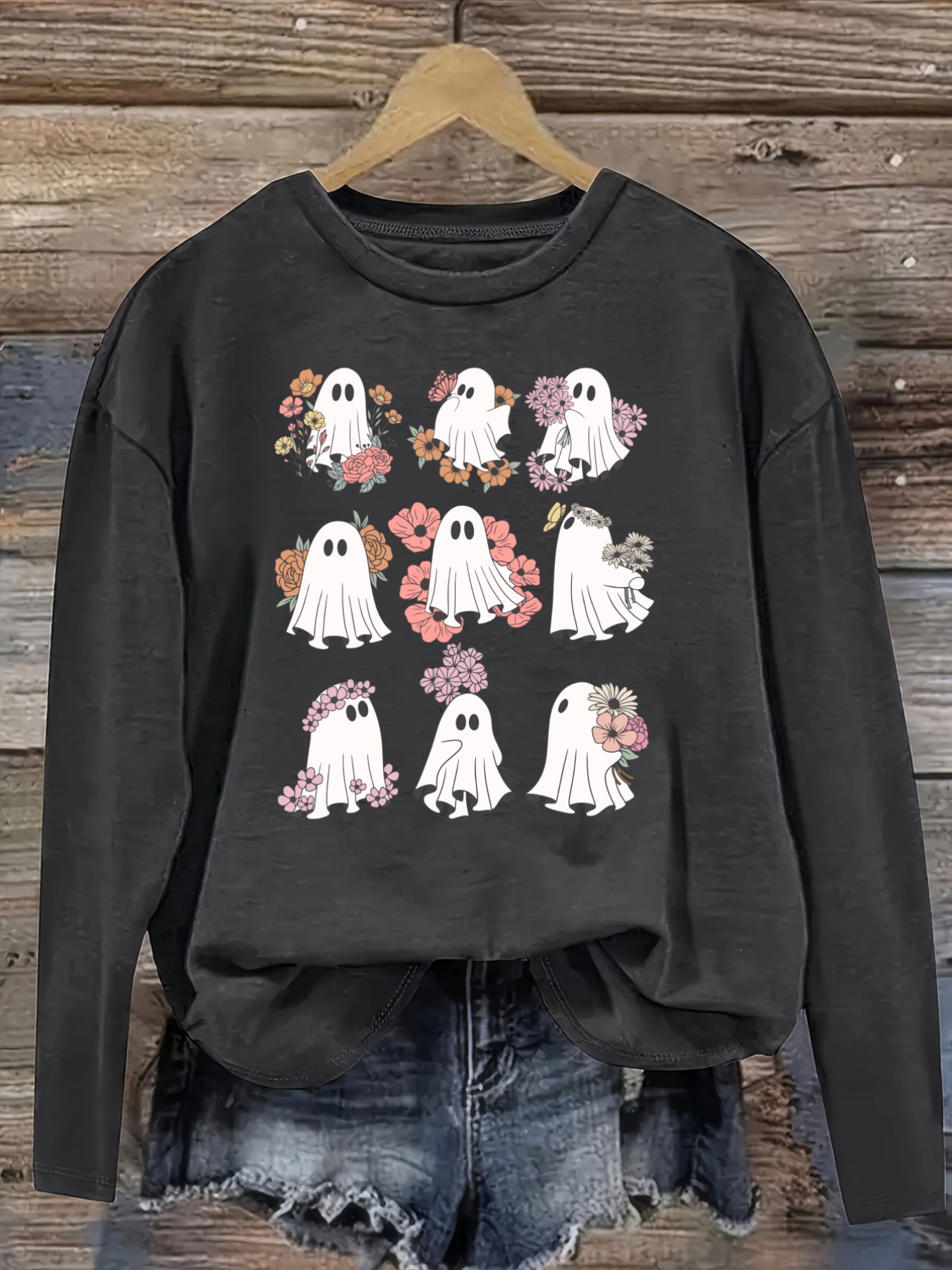 Damska codzienna koszulka z dł – Printed Floral Shirt recenzja i cena