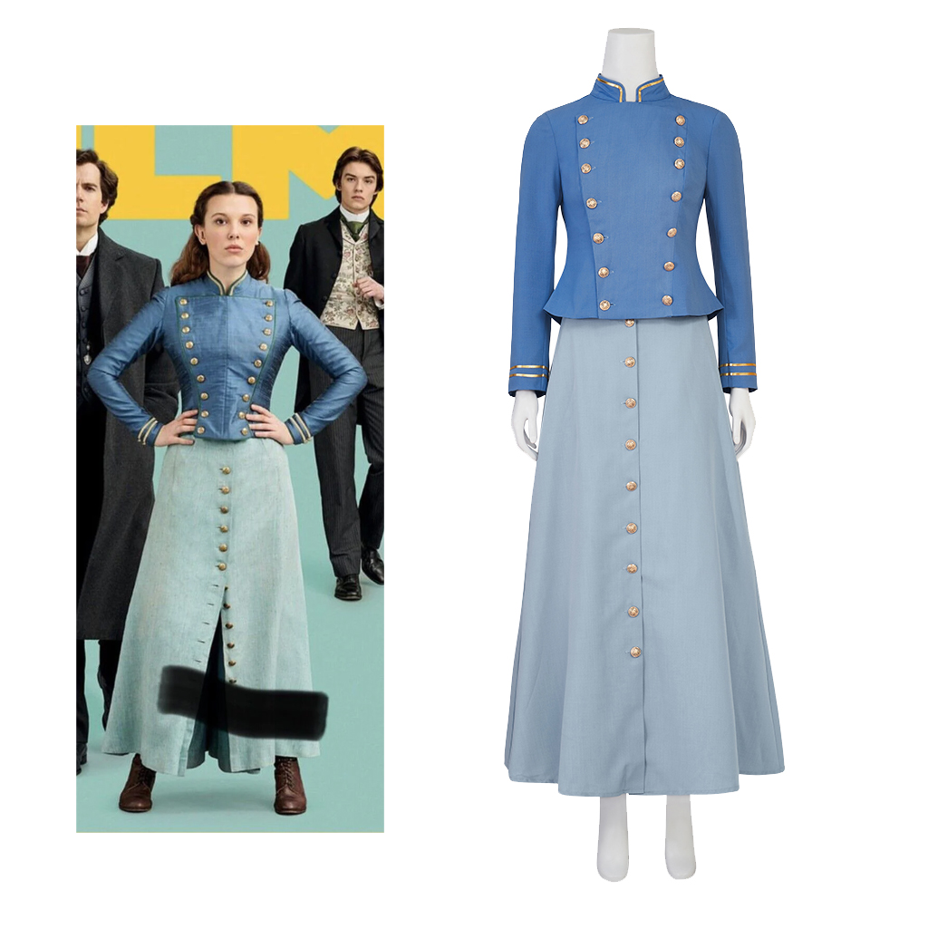 Kostium Cosplay Enola Holmes 2 – Vintage Victorian Fashion recenzja i cena