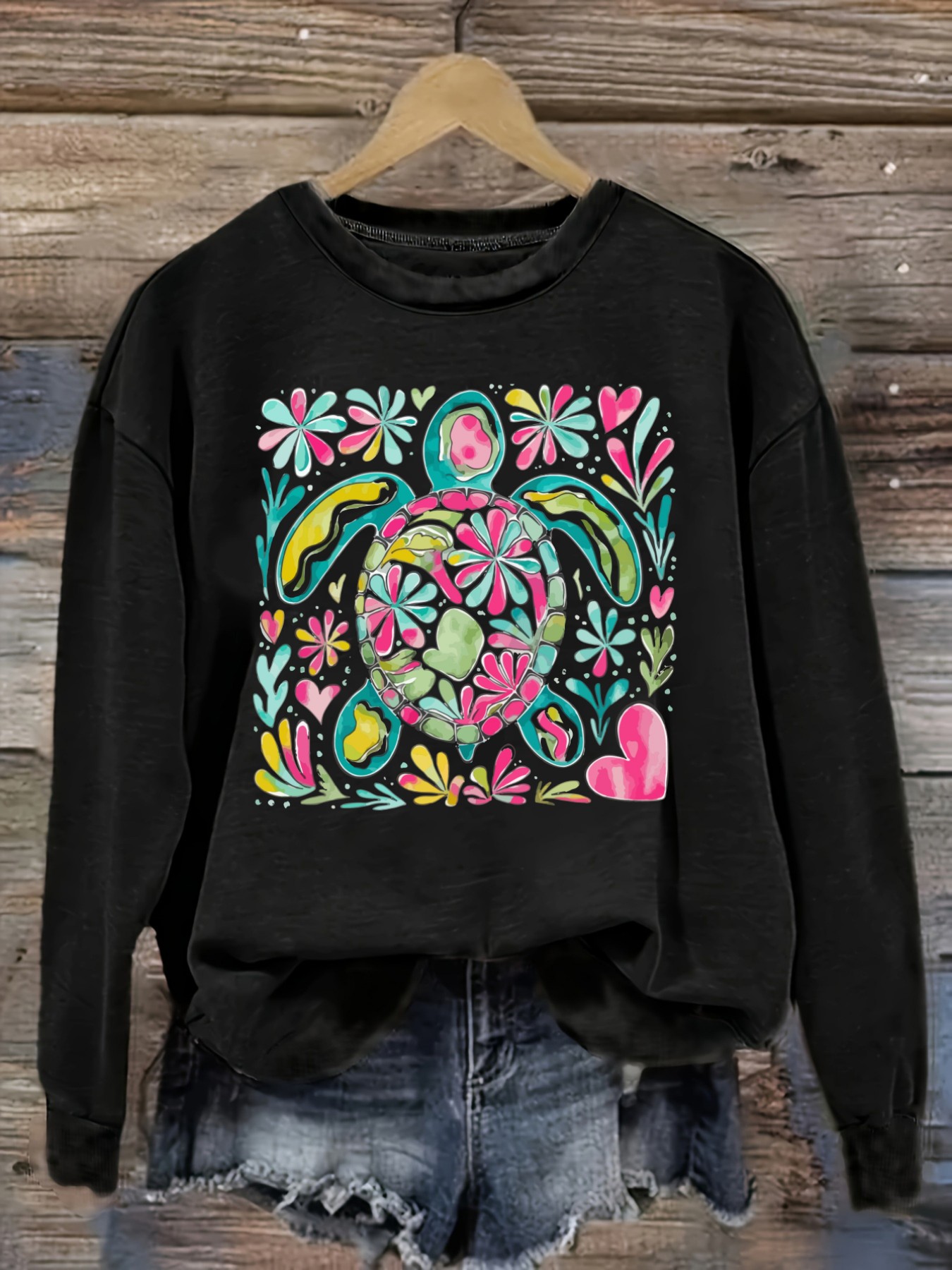 Damska codzienna koszulka z dł – Printed Floral Shirt recenzja i cena