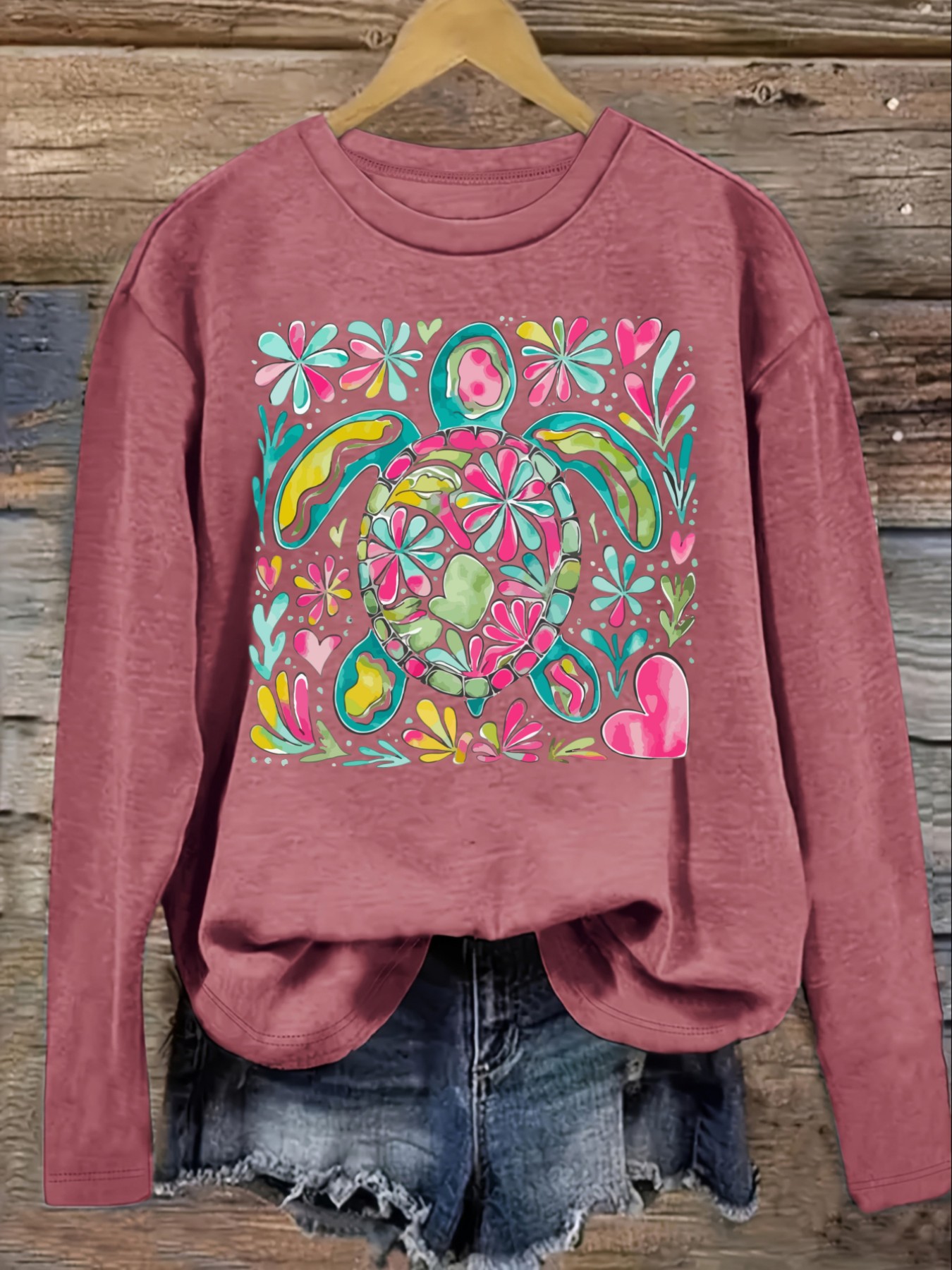 Damska codzienna koszulka z dł – Printed Floral Shirt recenzja i cena