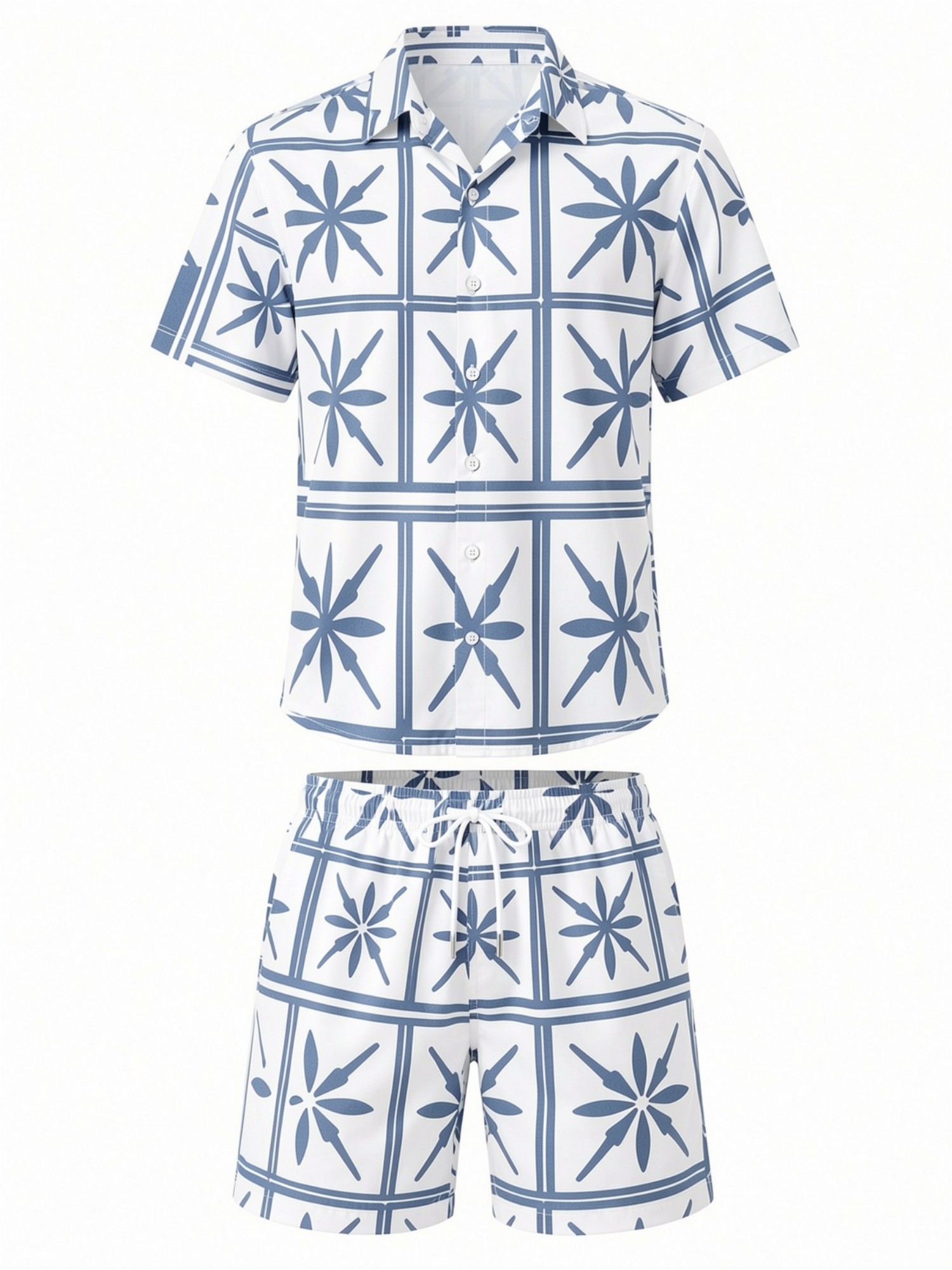 Męski zestaw: koszula w kwiaty – Printed Floral Shirt recenzja i cena