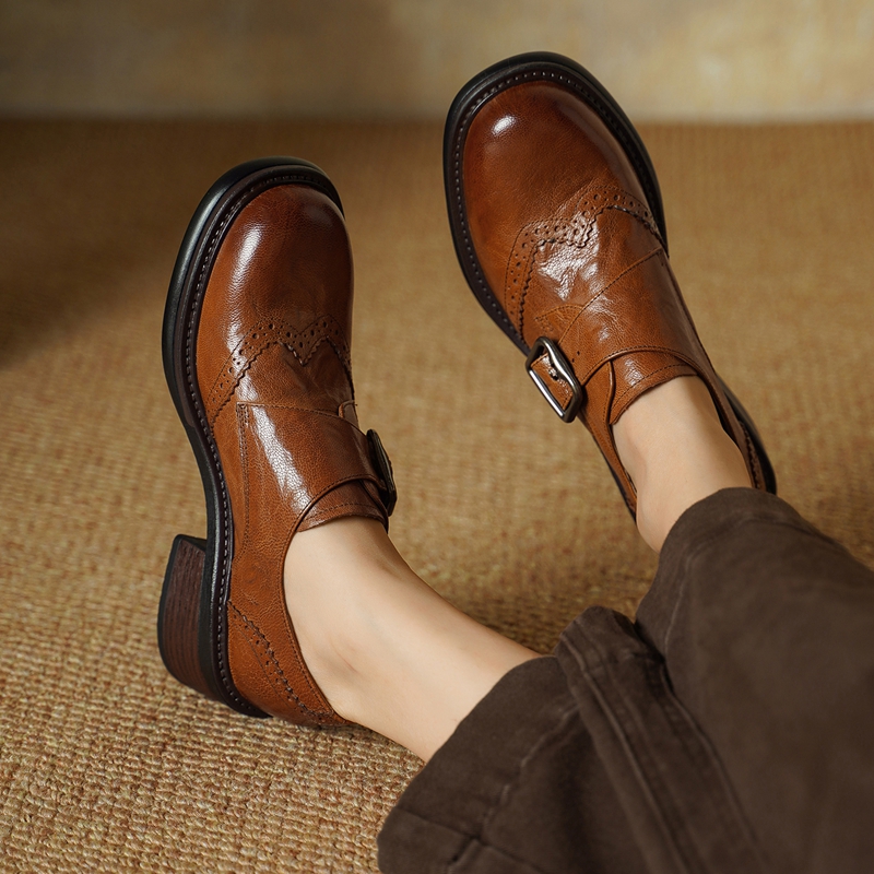 Damskie buty brogsy z nową kla – Vintage Fashion Ladies recenzja i cena