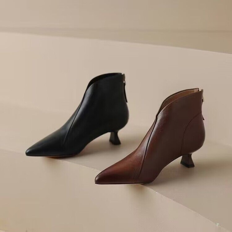 Jesienno-zimowe botki damskie  – Vintage Fashion Ladies recenzja i cena
