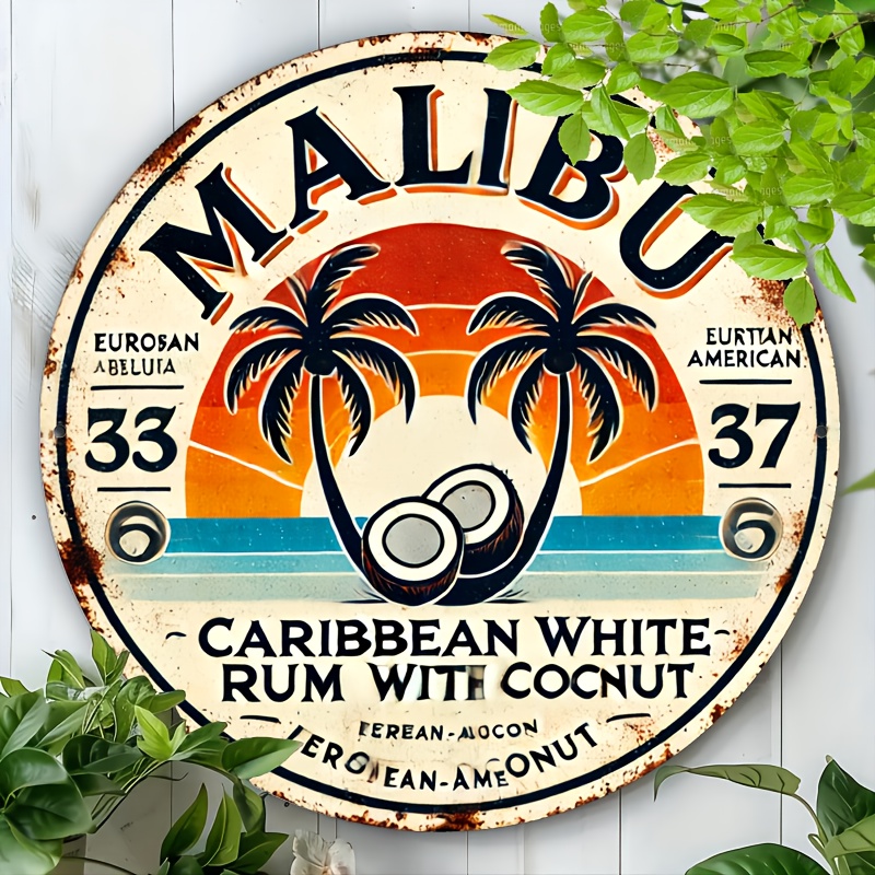 Vintage Malibu Rum Coconut Alu – Vintage Fashion Plates recenzja i cena