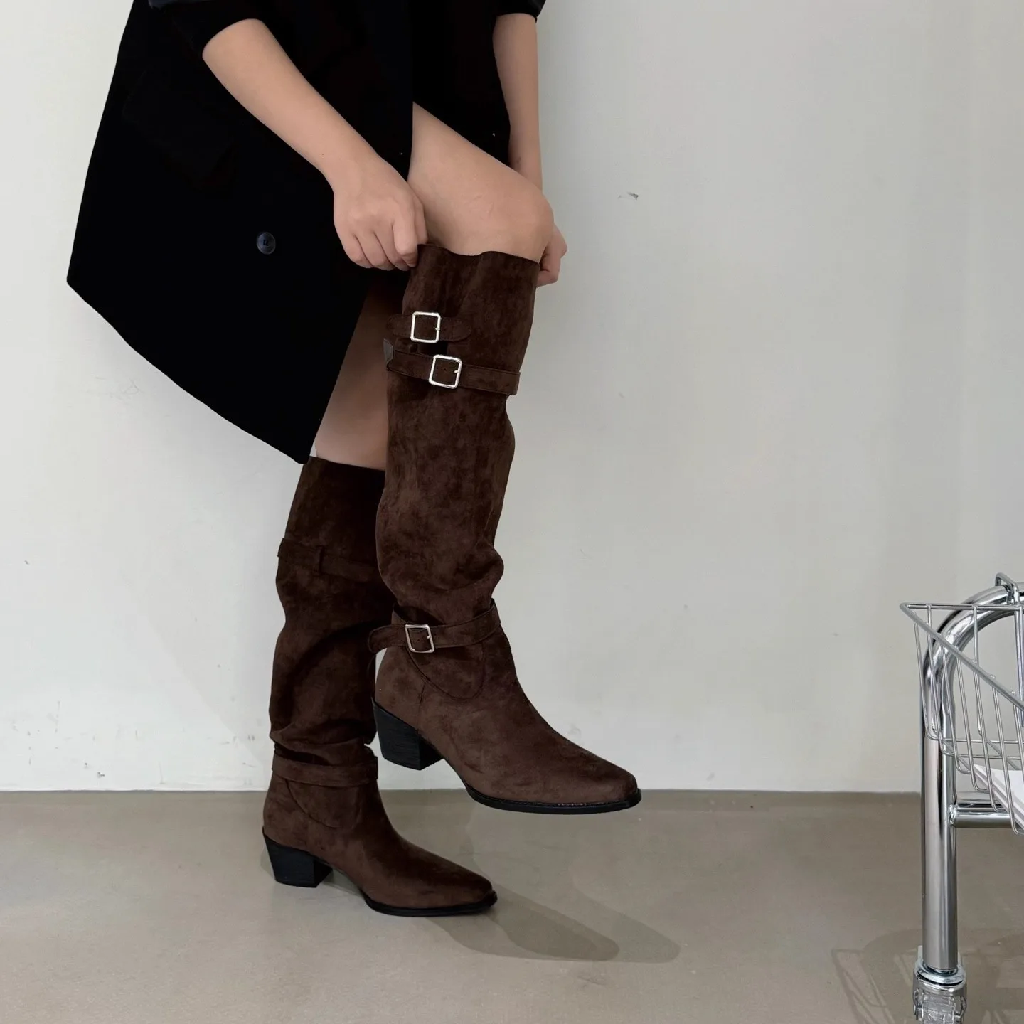 Botki damskie zamszowe w stylu – Vintage Fashion Ladies recenzja i cena