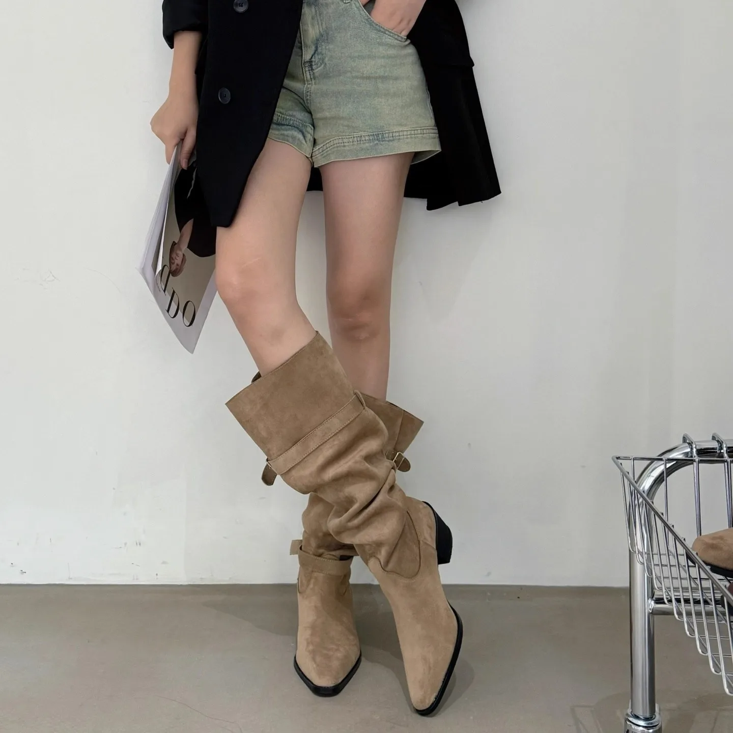 Botki damskie zamszowe w stylu – Vintage Fashion Ladies recenzja i cena