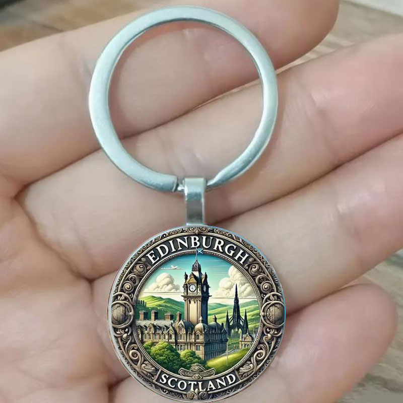 Brelok szkocki z Edynburgiem,  – Vintage Fashion Edinburgh recenzja i cena