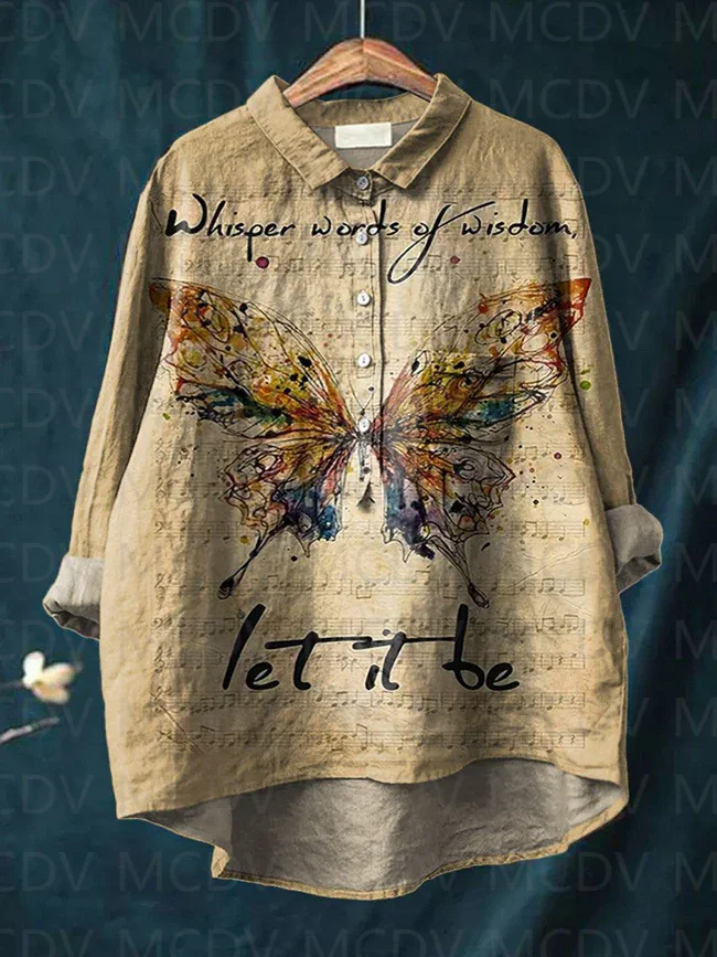 Vintage Peace And Love Floral  – Printed Floral Shirt recenzja i cena