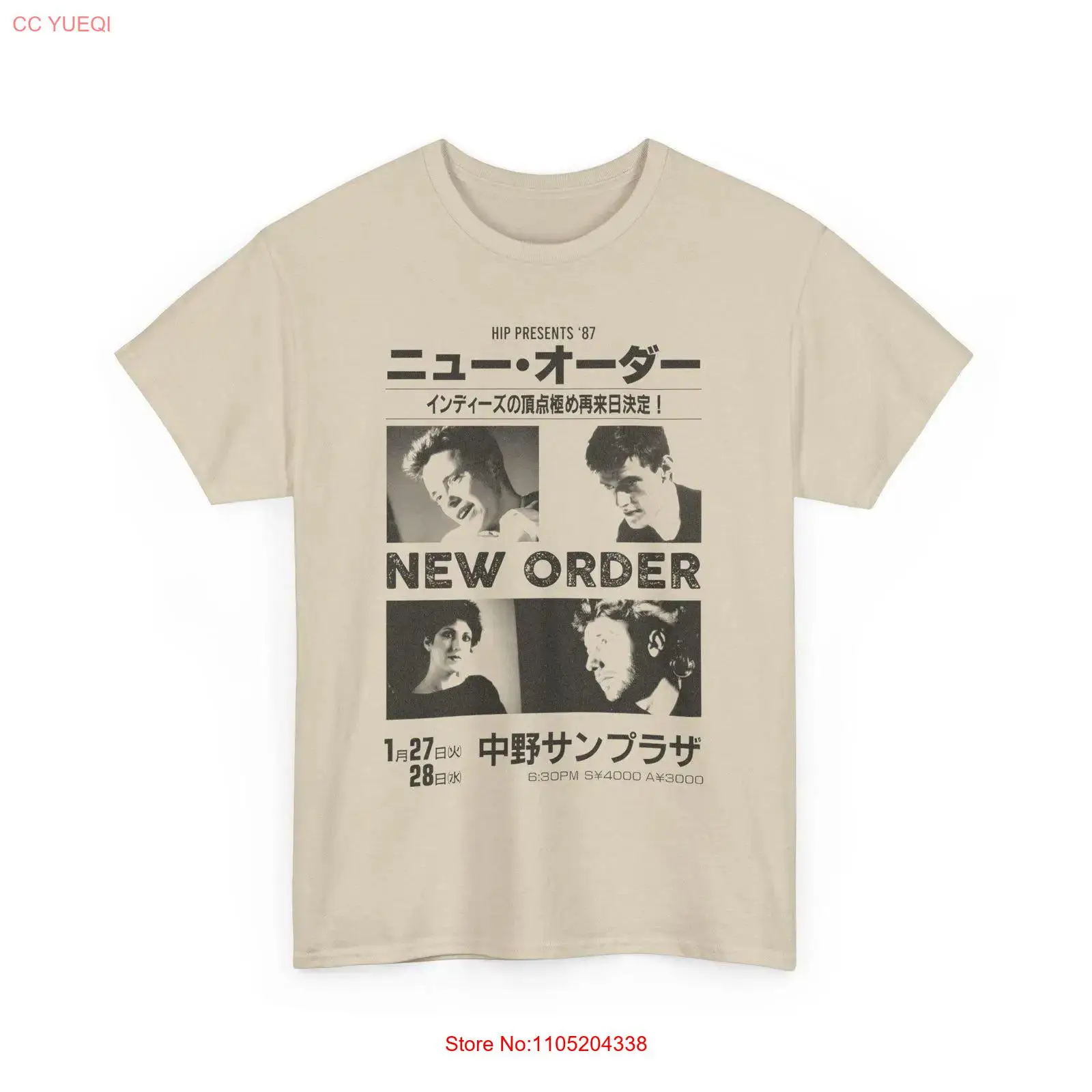 Koszulka Vintage New Order Liv – Vintage Fashion In Japan recenzja i cena