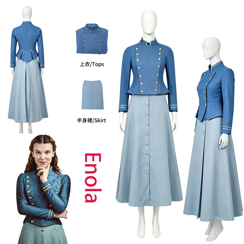 Kostium cosplay Enola z filmu  – Vintage Victorian Fashion recenzja i cena
