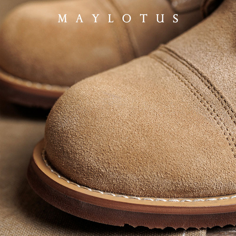 Zamszowe buty motocyklowe z ko – Vintage Old Fashion recenzja i cena