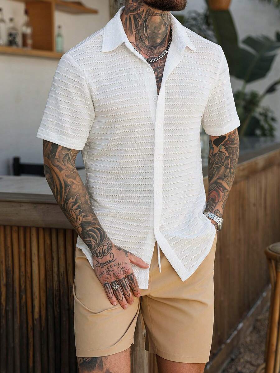 Męski zestaw letni Genlund w k – Printed Floral Shirt recenzja i cena